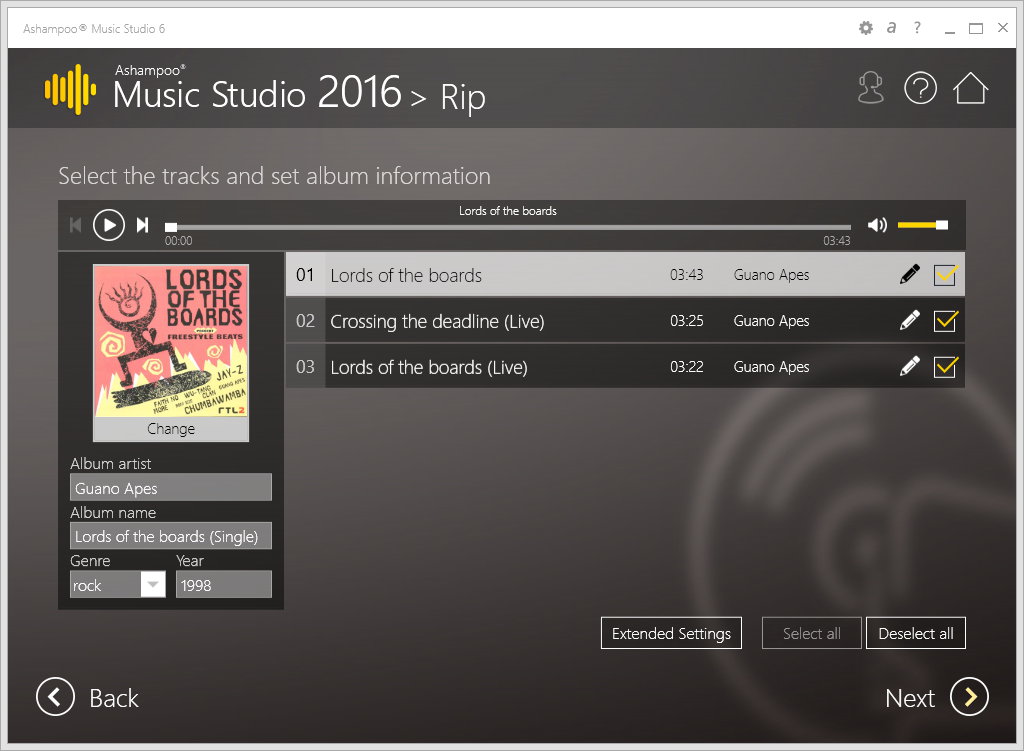 free for mac download Ashampoo Music Studio 10.0.2.2