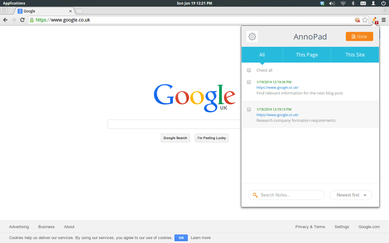 Download Annopad Extension CRX for Chrome