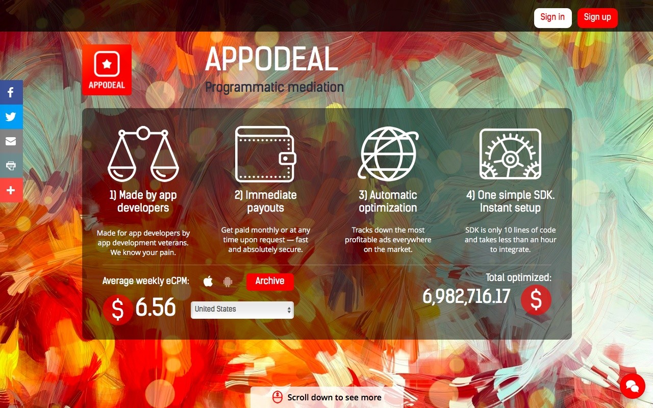 Download Appodeal Extension CRX for Chrome