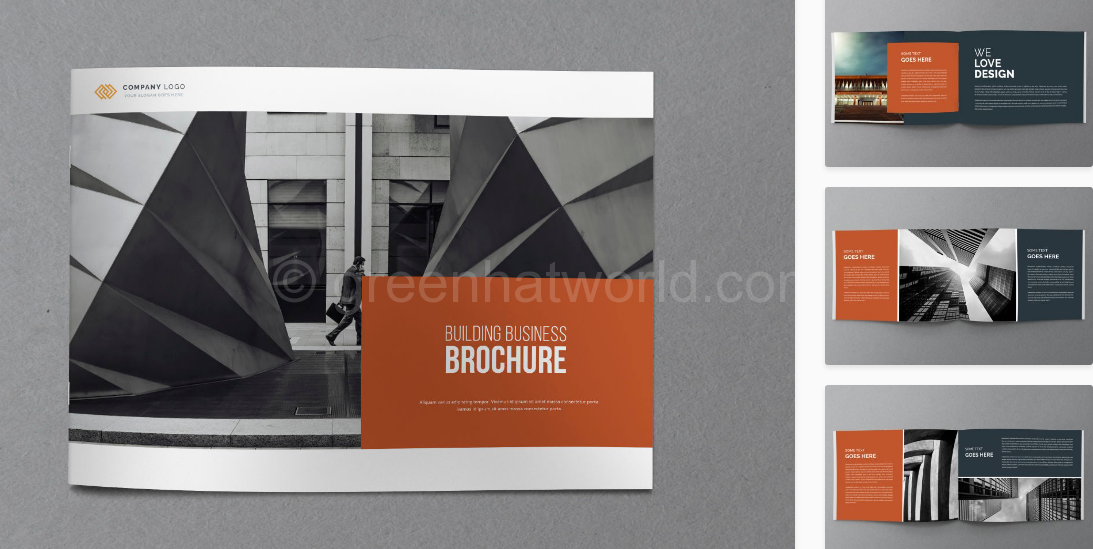 Download Architecture Business Brochure Template Free